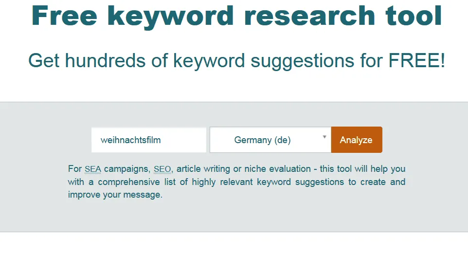 keyword.io research