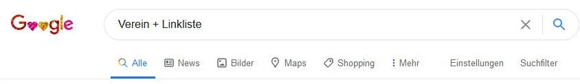 Search operator to find the target group