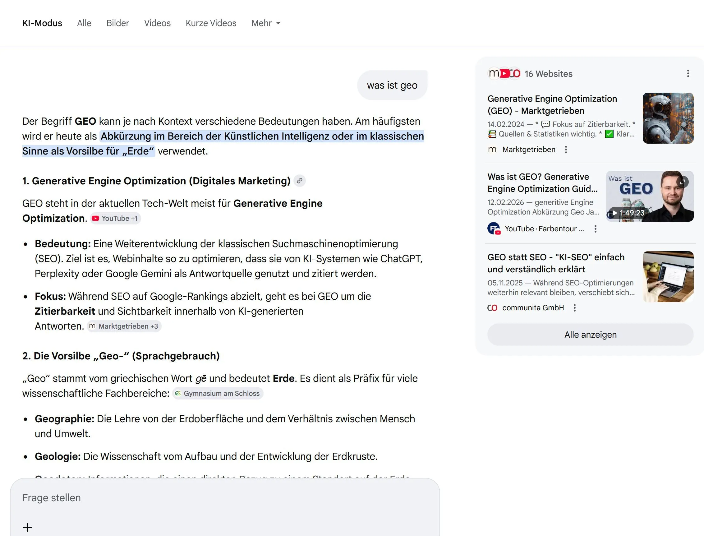 AI Mode Google
