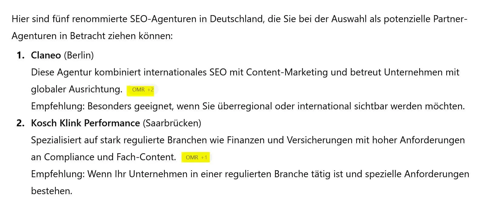 ChatGTP sources