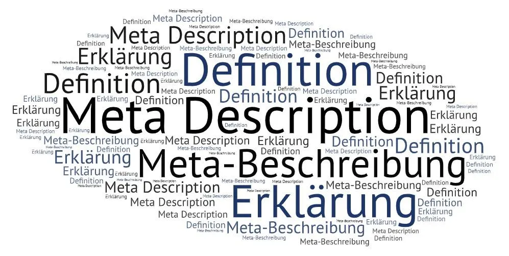 Meta Description Word Cloud