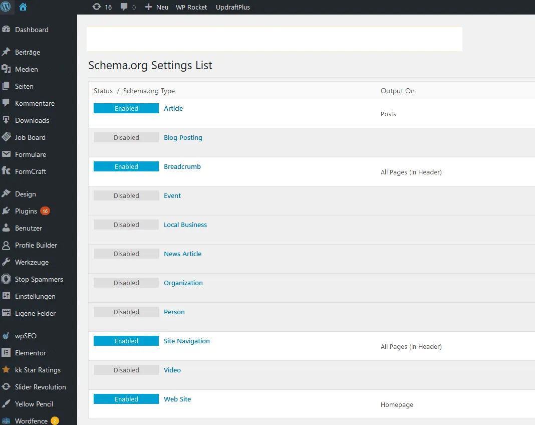 Entering structured data via plugin