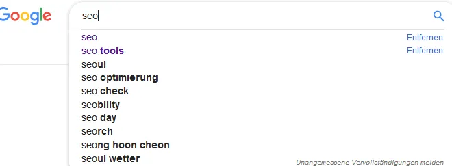Google Suggest