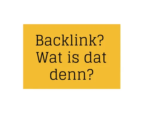 backlink — what's that then