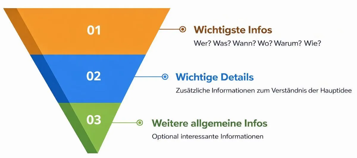 Inverted Pyramid Information Flow for SEO
