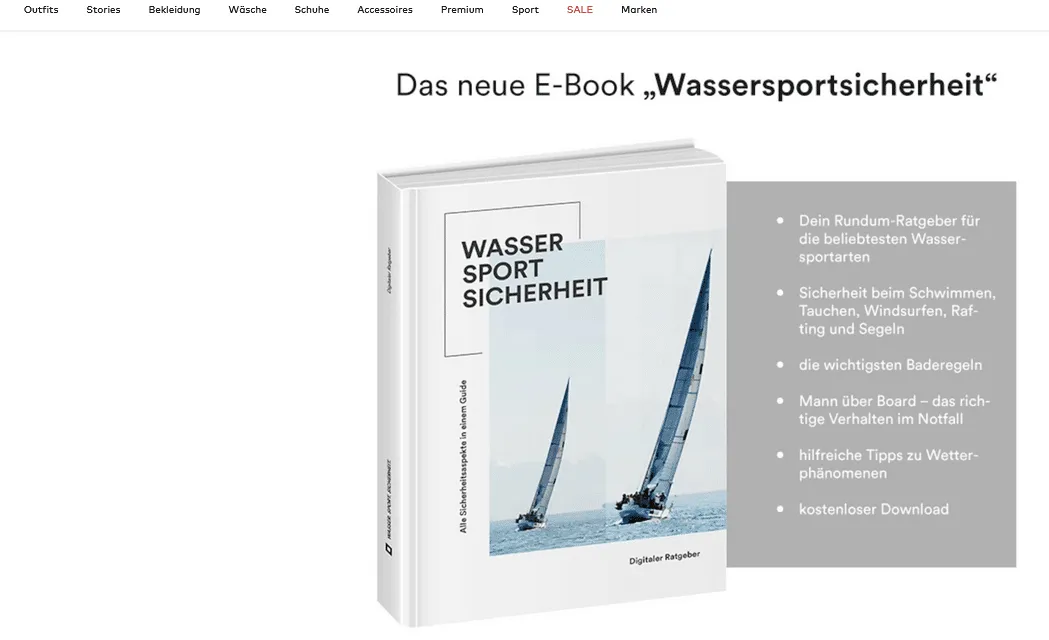ebook as an example of link building