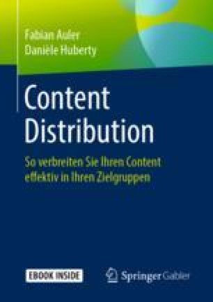 Buchcover: Content Distribution, Springer Gabler
