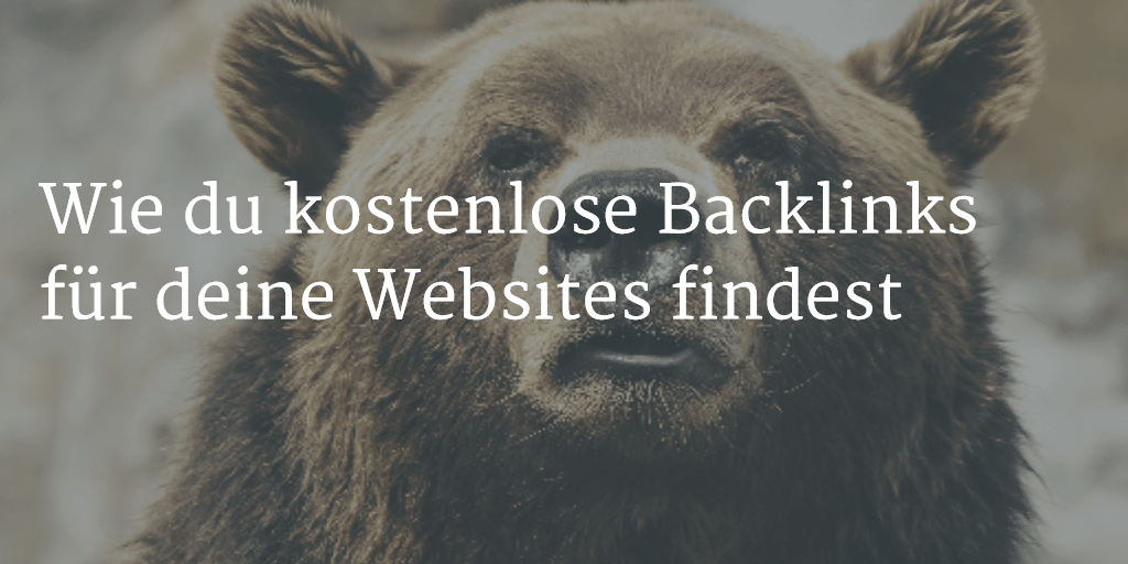 kostenlose blacklinks für deine Website finden
