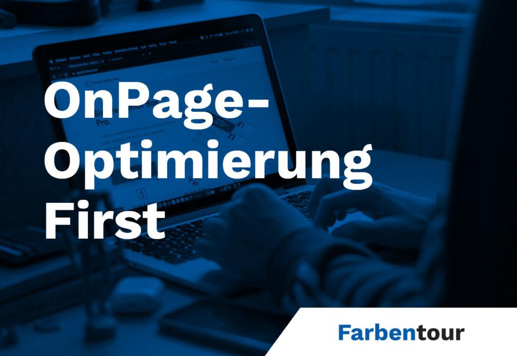 OnPage-Optimierung vor Linkbuilding