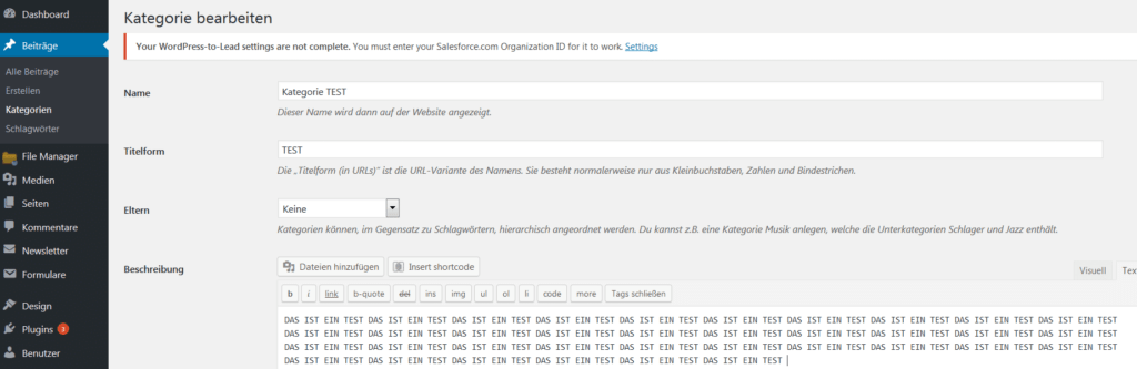 kategorie-beschreibung-wordpress