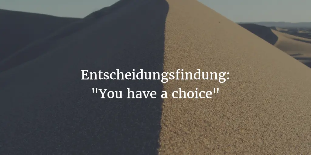 entscheidungsfindung