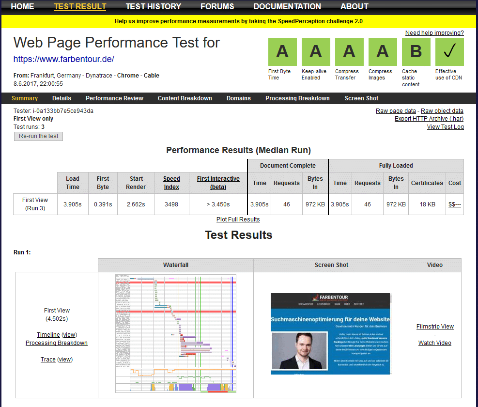 SEO Analyse