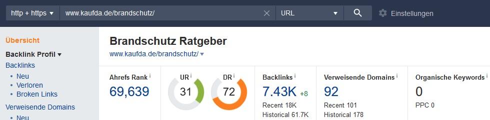 Beispiel Linkbait