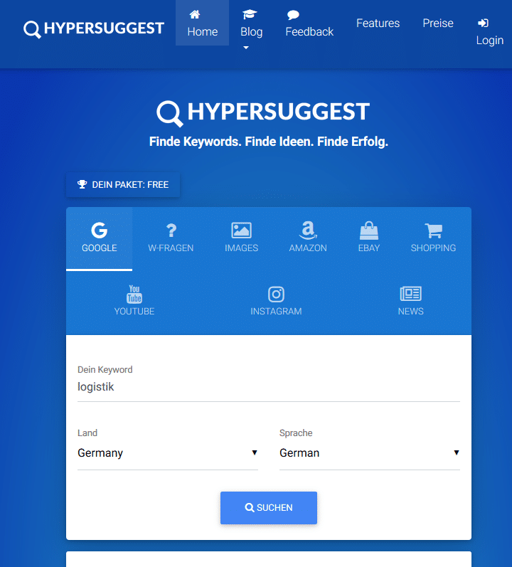 hypersuggest tool