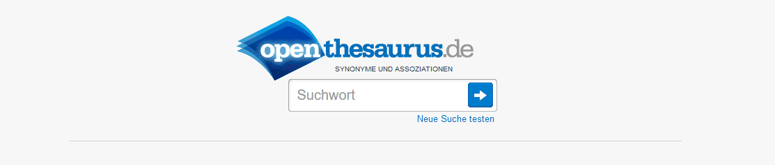 OpenThesaurus Synonyme