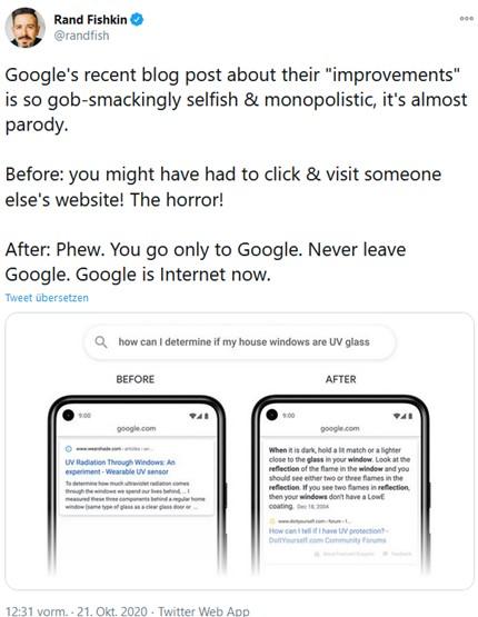 Rand Fishkin regt sich auf