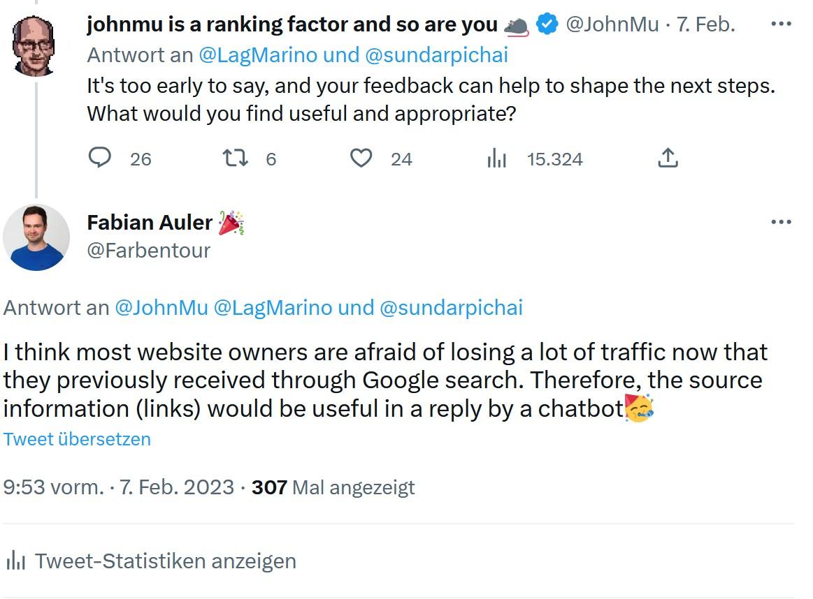 John Müller Meinung zu SEO in zwei Jahren