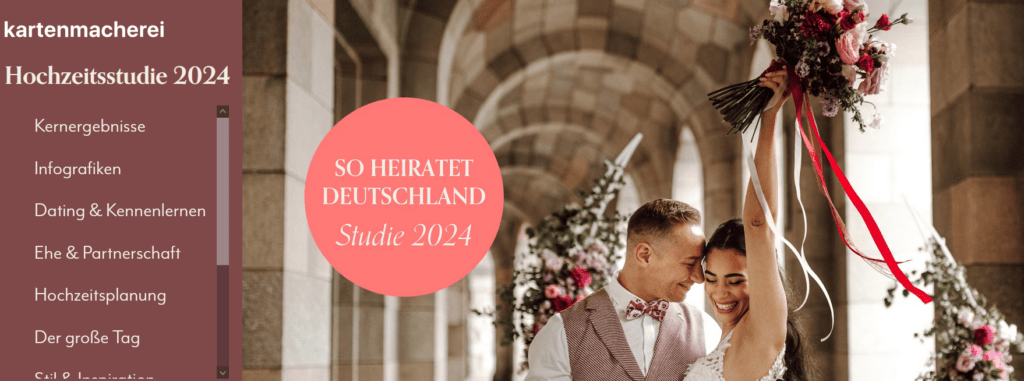 Website Hochzeitsstudie